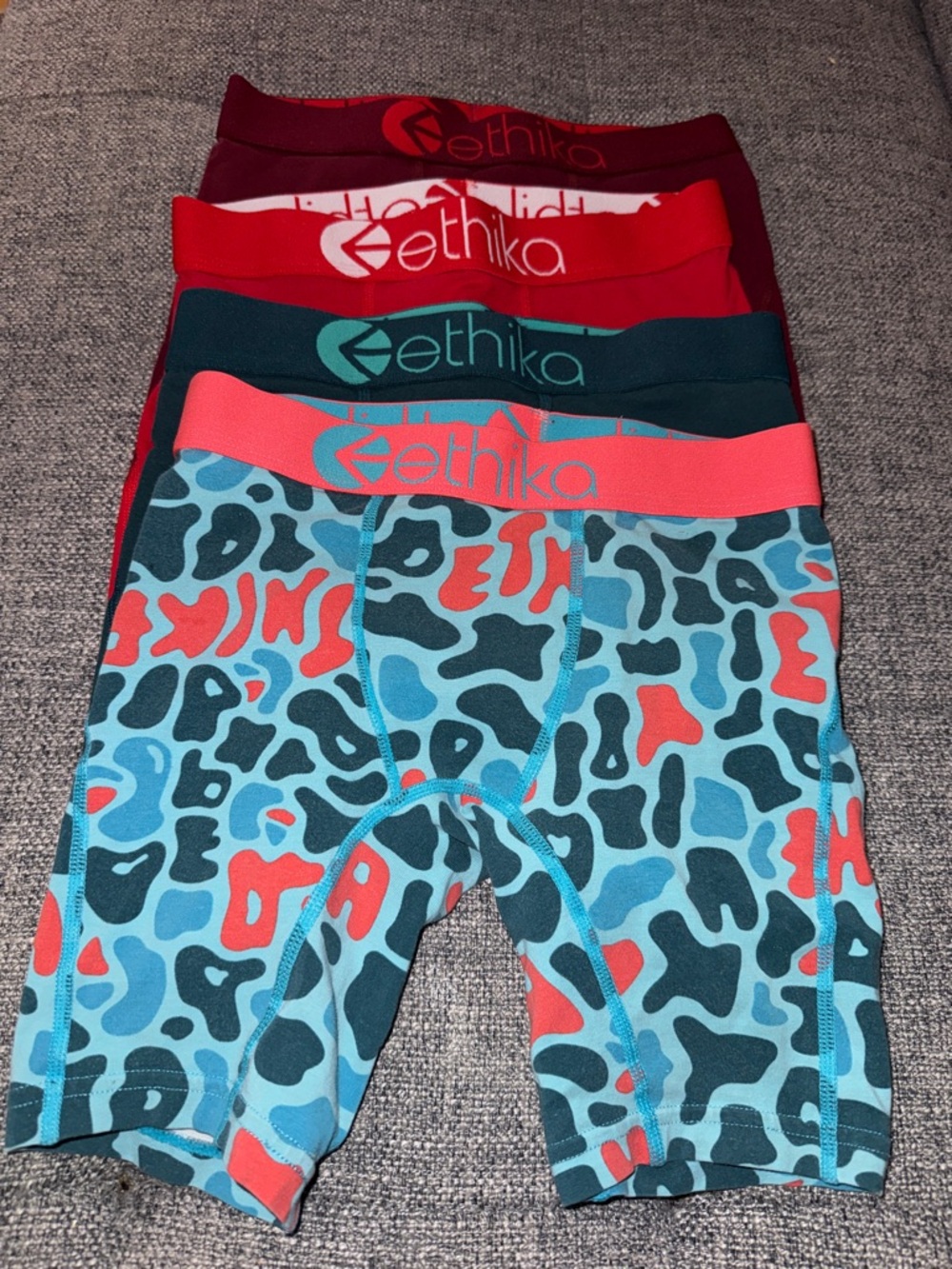 Ethika boys brief bundle of 4 size medium.